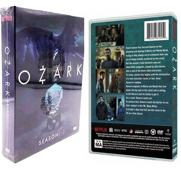 Ozark Season 1-4 DVD/ Brand New Sealed / Region 1 *Fast Shipping - Picture 2 of 2
